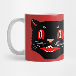 Vintage Halloween Cat 03 Mug